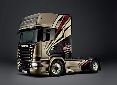 Italeri modelbouwpakket vrachtwagens - 3930 scania r730 streamline -team chimera- plastic - 1:24 - modelbouw