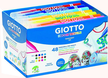 Giotto schoolpack of 48 decor textile