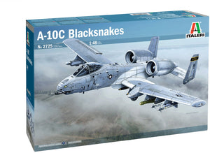 Italeri modelbouwpakket vliegtuigen - 2725 a - 10c #039blacksnackes#039 plastic - 1:48 - modelbouw