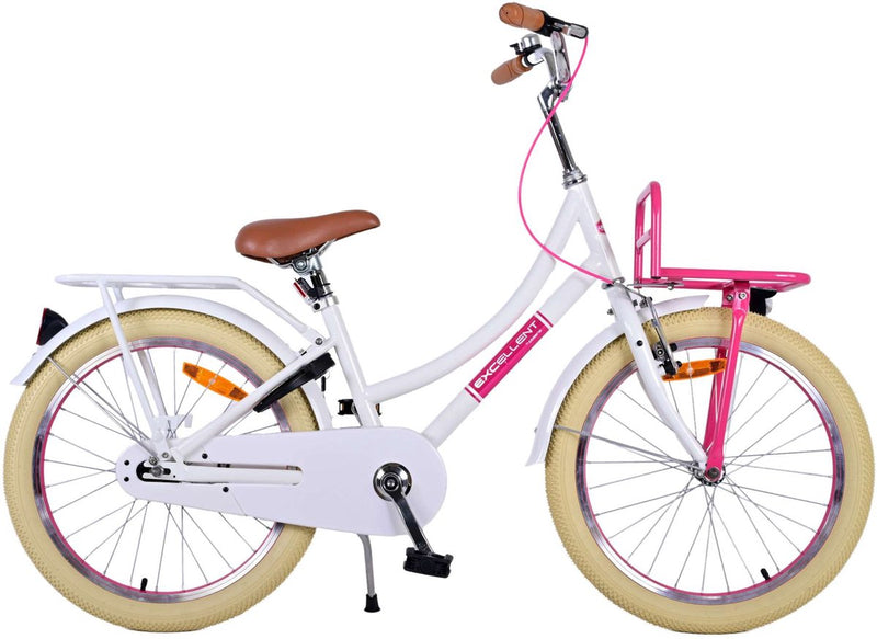 Afbeelding laden in galerijviewer, Volare excellent kinderfiets - meisjes - 20 inch - wit

