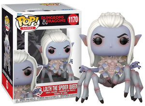Funko pop! premium games: dungeons and dragons - lolth the spider queen #1170