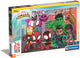 Clementoni - kinderpuzzel - 24 maxi stukjes - spidey en zijn geweldige vrienden - vanaf 3 jaar