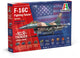 Italeri modelbouwpakket f-16c fighting falcon - straaljager 1:48 - 35105