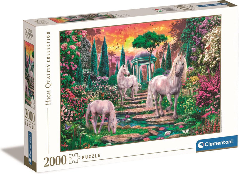 Afbeelding laden in galerijviewer, Clementoni legpuzzel classical unicorns, 2000st.
