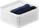 Rotho wop kledingkast organizer - mand m - wit