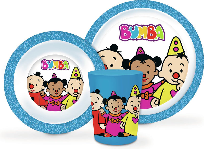 Afbeelding laden in galerijviewer, Bumba kinderservies - eetsetje - kom bord beker
