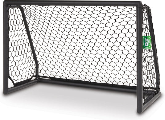 Exit toys exit scala aluminium voetbaldoel 120x80cm - weerbestendig - voetbal goal - voor kinderen - tuin - zwart