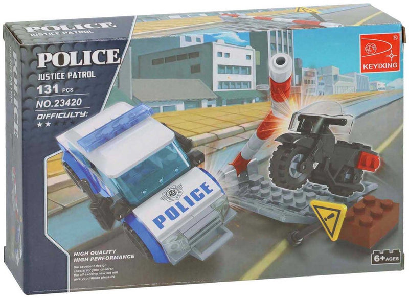 Afbeelding laden in galerijviewer, Lobbes speelgoed bv lobbes bouwset politie roadblock - constructiespeelgoed 127-delig.
