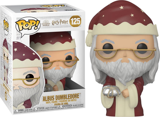 Funko harry potter verzamelfiguur pop! holiday albus dumbledore 9 cm multicolours