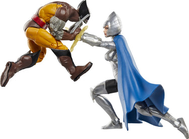 Hasbro wolverine 50th anniversary marvel legends action figure 2-pack wolverine lilandra neramani 15 cm action figuur