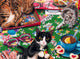 Bluebird puzzle legpuzzel katten - 3000 stukjes dierenpuzzel.