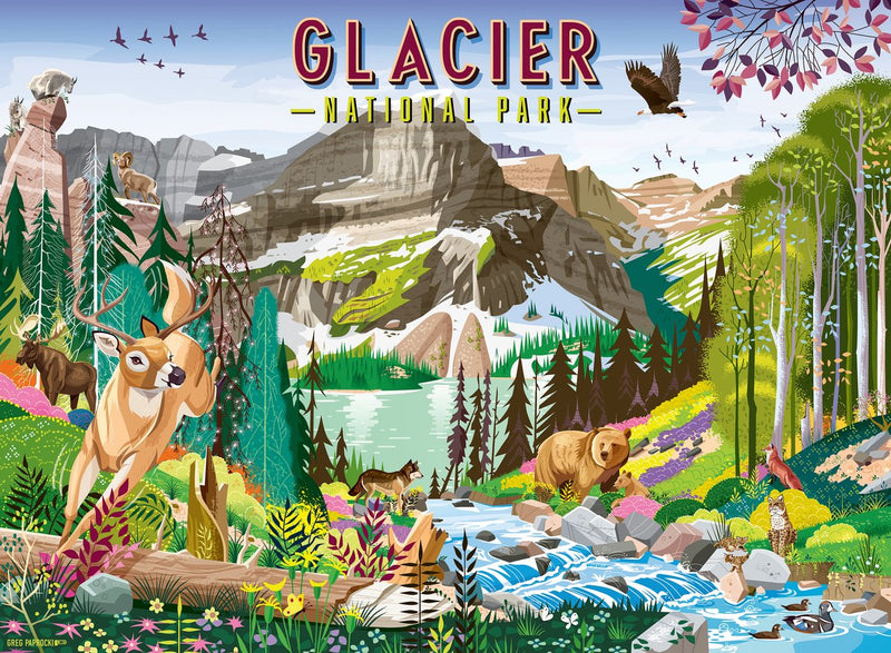 Afbeelding laden in galerijviewer, Ravensburger – glacier national park – legpuzzel – 500 stukjes
