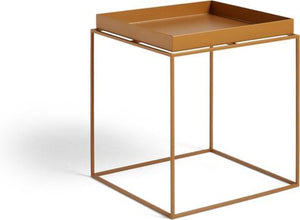 Hay tray table - toffee - 40 x 44 x 40 cm