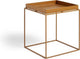 Hay tray table - toffee - 40 x 44 x 40 cm
