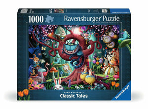 Ravensburger puzzel alice in wonderland 1000 stukjes - volwassenen.