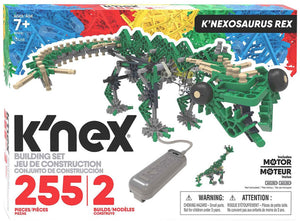 K'nex knexosaurus rex met motor, 255dlg.