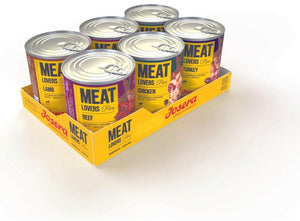 Josera meat lovers pure - hondenvoer - multipack - 6x800 gr