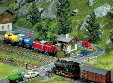 Faller 282730 z spoorwegovergang