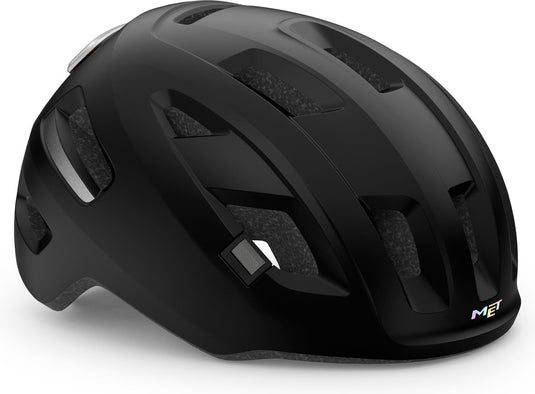 Met e-mob fietshelm mannen vrouwen - fietshelm e bike volwassenen - maat s (52-56cm) - nta8776 - black