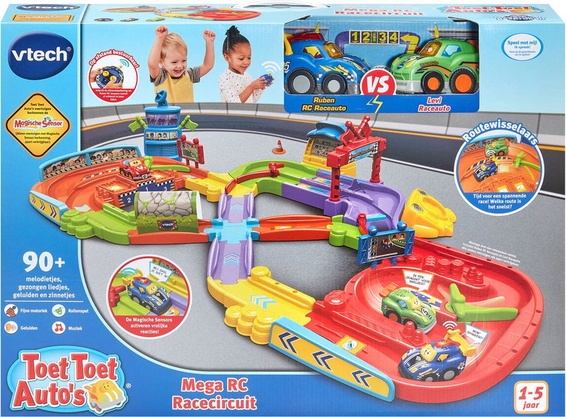 Afbeelding laden in galerijviewer, Vtech toet toet auto's mega rc racecircuit
