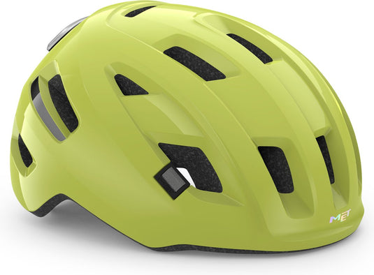 Met e-mob mips fietshelm mannen vrouwen - fietshelm e bike volwassenen - maat s (52-56cm) - nta8776 - lime