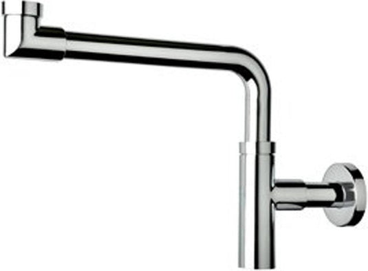 Plieger designsifon ruimtebesparend chroom
