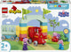 Lego duplo peppa big treinrit met opa big educatief trein speelgoed voor peuters 10466