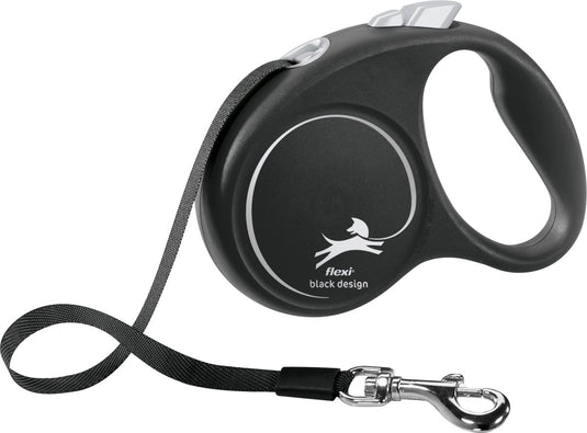 Flexi rollijn black design tape zwart