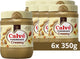 Calvé pindakaas creamy - 6 x 350 gram - voordeelverpakking