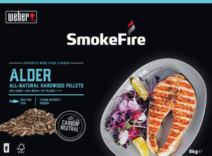 Weber wood pellets alder
