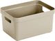 Sunware sigma home opbergbox 5l beige 252 x 175 x 122 mm