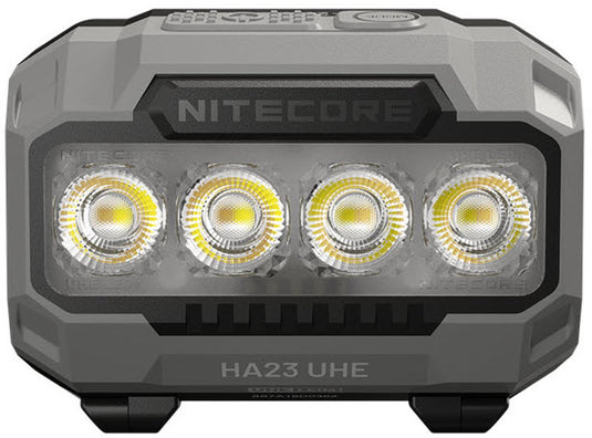 Nitecore ha23 uhe hoofdlamp black rock
