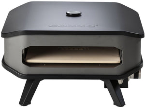 Cozze gas pizza oven - 13 inch - met thermostaat en pizzasteen - ø 34 cm