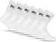 Fila tennis- sportsokken kleine logo - maat 35 38 - 6 pack - wit