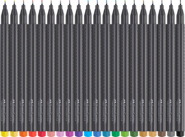Faber-castell fineliner grip grijs