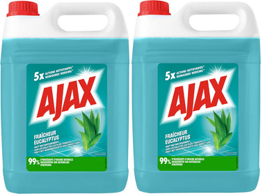 Ajax allesreiniger - eucalyptus geur - 2 flessen x 5l