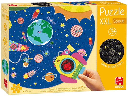 Goula jumbo - - xxl space puzzel - vanaf 3 jaar