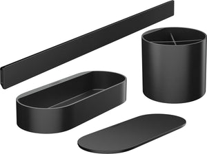 Hansgrohe wallstoris - badkamer accessoireset, mat zwart 27968670