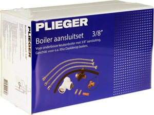 Bouwkern plieger boileraansluitset 3 8
