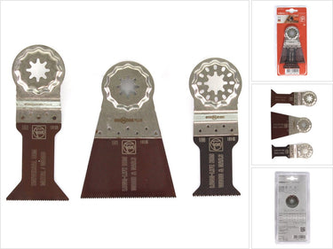 Fein 35222952030 3-delige e-cut combo zaagbladenset voor universeel gebruik