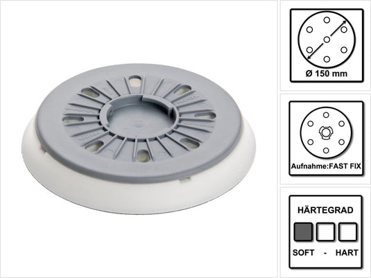 Festool accessoires steunschijf st-stf d150 mj2-fx-sw - 202462