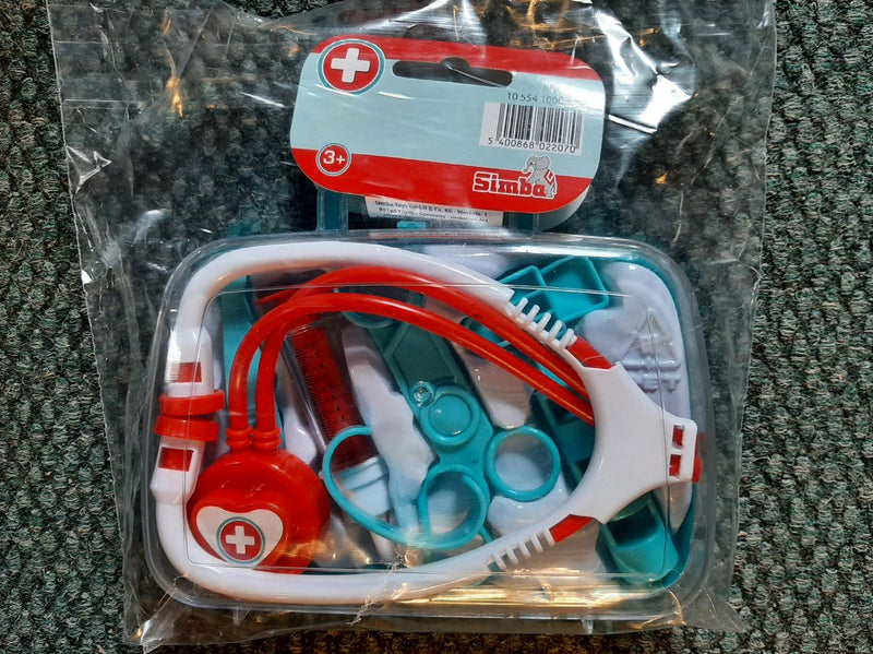 Afbeelding laden in galerijviewer, Van der meulen dokterskoffer speelgoedset met accessoires - rollenspel.
