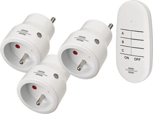 Brennenstuhl comfort-line mini-schakelaarset 3x ip20