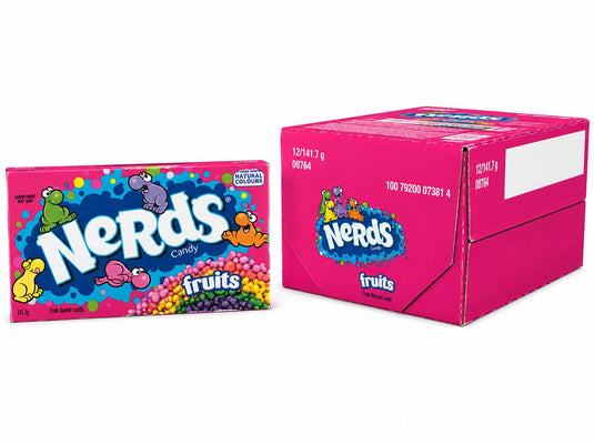 Nerds wonka rainbow - 12x 142g - voordeelverpakking