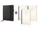 Sigel business organiser - conceptum flex - a4 - kunstleer - zwart - gevuld met schrift lijn - to-do-list schrift - gespreksnotitiesschrift - si-cf132