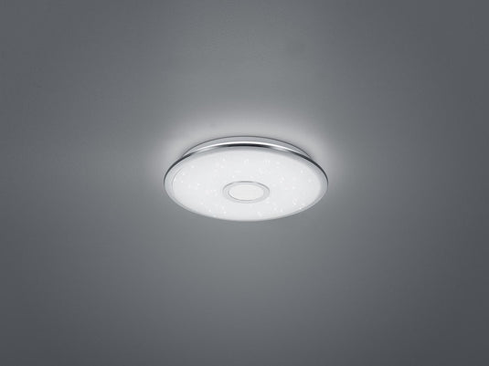 Trio osaka - plafonniere - chroom - smd led - binnenverlichting