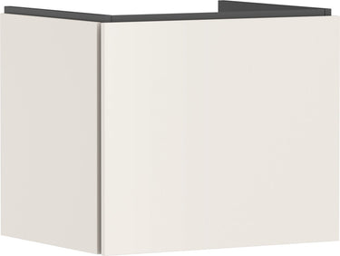 Hansgrohe xilesa e - badmeubel - 580 470mm maat - 1 lade - voor wastafel - sand matt beige