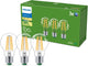 Philips filament bulb helder 100w a60 e27 x3