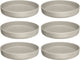 Leonardo roma bord diep 20cm beige - set 6