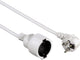 Hama schuko ext.white 2m pro